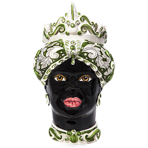 Ваза VASE MORO LADY MEDIUM green