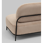 Диван Стоун велюр рельефный бежевый варинант исполнения - 4 | Loft Concept в Саратове