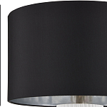 Настольная лампа с белым фактурным корпусом и черным абажуром Twisted варинант исполнения - 3 | Loft Concept в Саратове