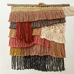 Текстильное Панно с бахромой варинант исполнения - 2 | Loft Concept в Саратове