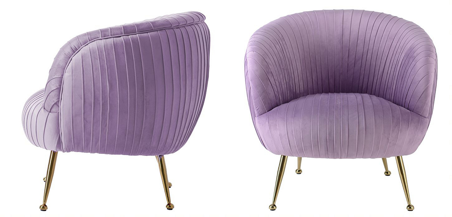 Кресло SOUFFLE CHAIR lilac Кресло SOUFFLE CHAIR lilac - Loft-Concept в Саратове