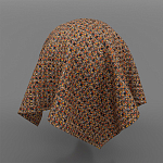 Мебельная ткань Шенилл терракотовый цвет 142 см T4-58 варинант исполнения - 10 | Loft Concept в Саратове