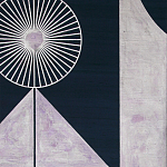 Обои ручная роспись в стиле Арт-деко Assemblage Aluminium Leaf with désargenter pearlescent antiquing варинант исполнения - 1 | Loft Concept в Саратове