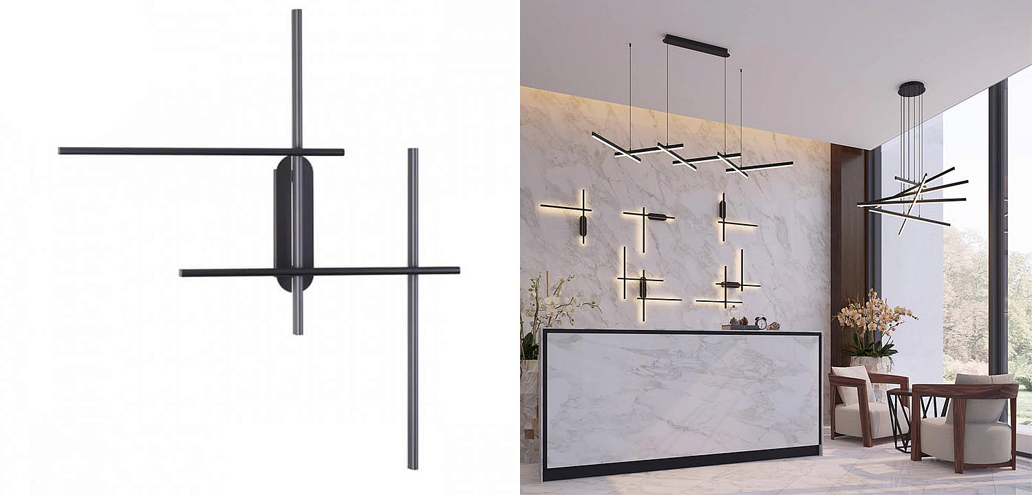 Бра Rolf Four Black Lines Бра Rolf Four Black Lines - Loft-Concept в Саратове