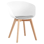 Стул из пластика с мягким сиденьем Eames варинант исполнения - 1 | Loft Concept в Саратове