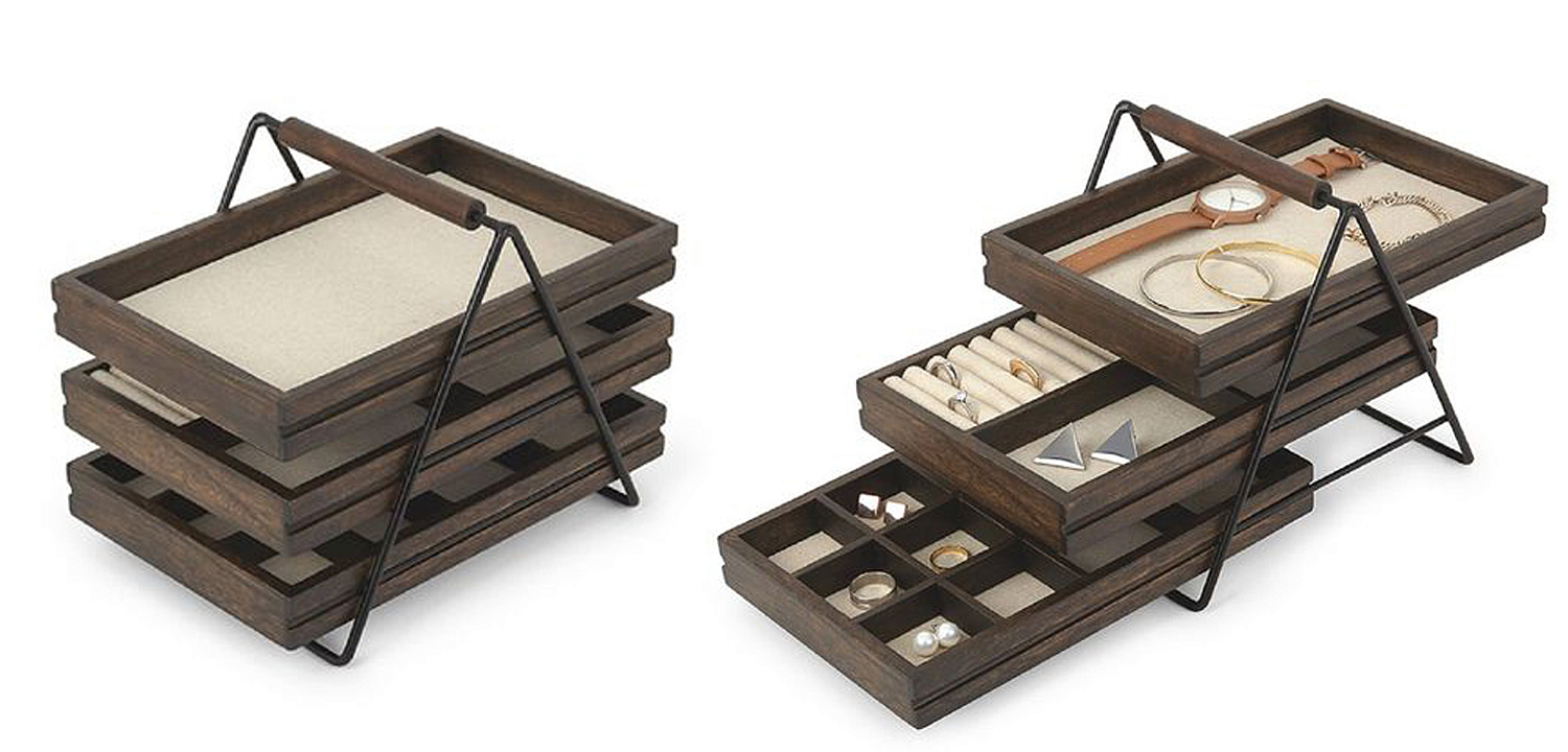 Шкатулка Tiered Jewerly Storage Box Шкатулка Tiered Jewerly Storage Box - Loft-Concept в Саратове