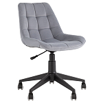 Мягкое компьютерное кресло Plushe Grey варинант исполнения - 1 | Loft Concept в Саратове