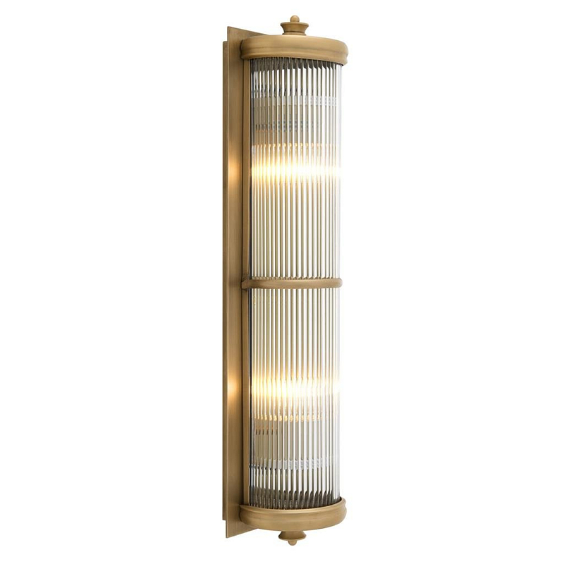 Бра Wall Lamp Glorious XL Brass Латунь Прозрачное Стекло Бра Wall Lamp Glorious XL Brass Латунь Прозрачное Стекло в Саратове | Loft Concept