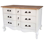 Комод бежевый в стиле Прованс Montmartre Provence Beige Wide варинант исполнения - 1 | Loft Concept в Саратове