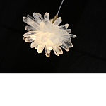 Подвесной светильник с натуральным горным хрусталем Crystal Shimmer варинант исполнения - 4 | Loft Concept в Саратове