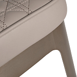 Стул барный светло-серый из экокожи Spectacular High Bar Stool варинант исполнения - 5 | Loft Concept в Саратове