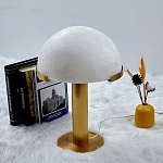 Настольная лампа c абажуром в форме купола из натурального камня  Heavenly Harmony варинант исполнения - 4 | Loft Concept в Саратове