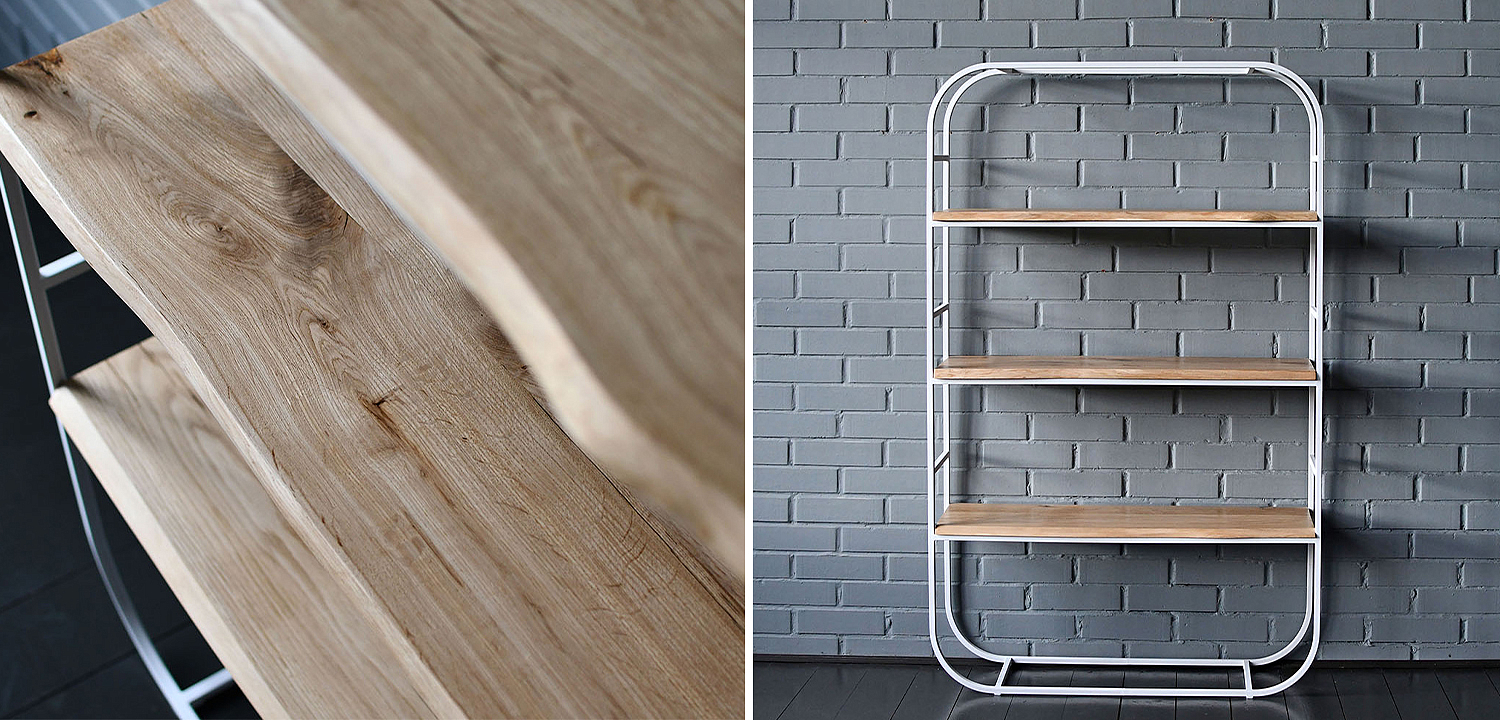 Стеллаж Fulton Industrial Metal Rust Rack Стеллаж Fulton Industrial Metal Rust Rack - Loft-Concept в Саратове