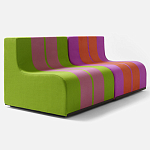 Дизайнерское кресло зеленое Poltronova Sofo Verosa Green Pink Armchair варинант исполнения - 3 | Loft Concept в Саратове