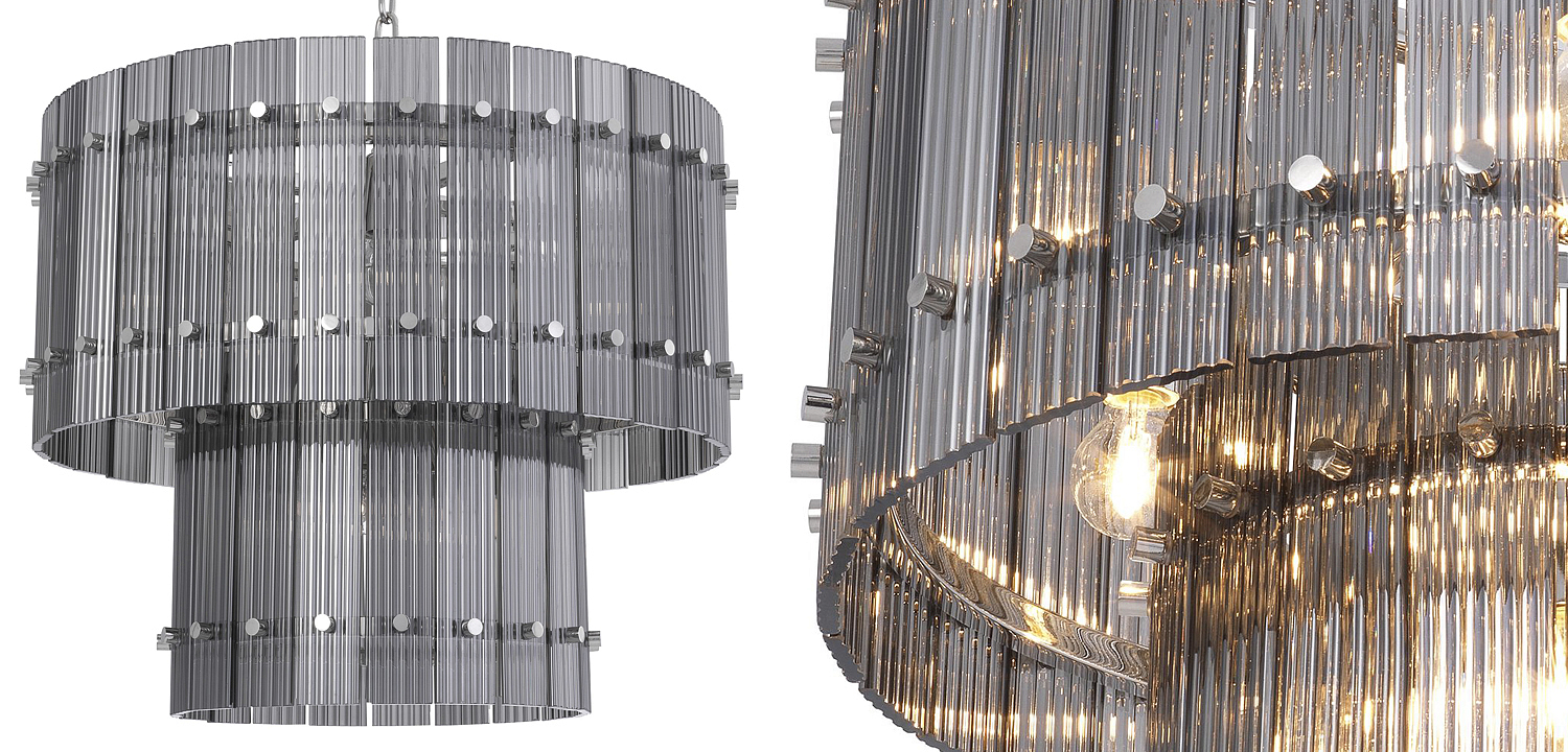 Люстра Eichholtz Chandelier Ruby S smoke Люстра Eichholtz Chandelier Ruby S smoke - Loft-Concept в Саратове