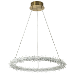 Кольцевая люстра украшенная кристаллами из хрусталя Gilbertine Crystals Ring Chandelier варинант исполнения - 2 | Loft Concept в Саратове
