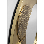 Зеркало золотое со вставками в виде геометрических фигур варинант исполнения - 4 | Loft Concept в Саратове