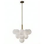 Люстра круглая со стеклянными сферами Maleficent варинант исполнения - 4 | Loft Concept в Саратове