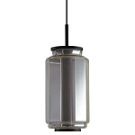 Подвесной светильник с дымчатым плафоном Jarrty 27 см варинант исполнения - 1 | Loft Concept в Саратове