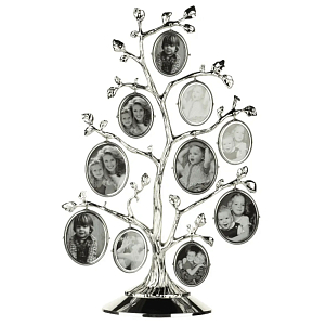 Фоторамка в виде дерава Серебро дизайн 1