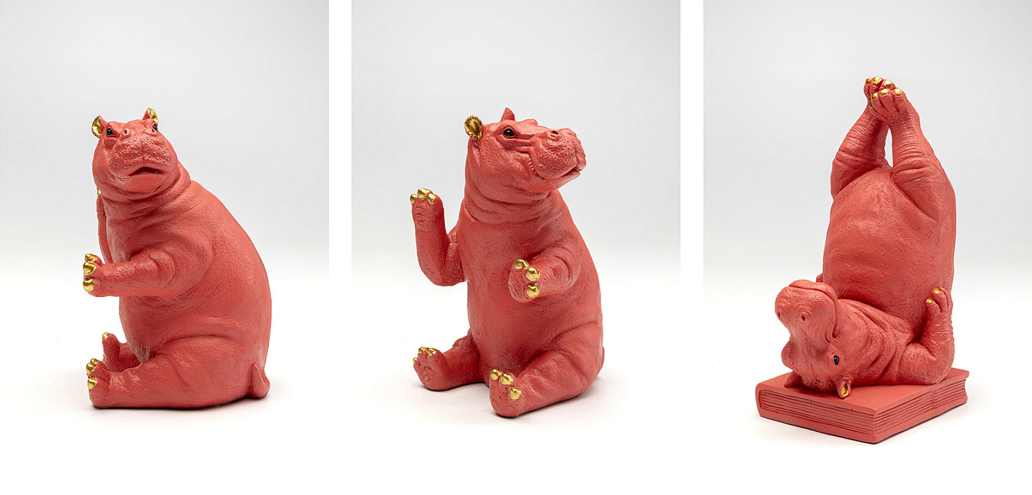 Держатель для книг Red Hippos Держатель для книг Red Hippos - Loft-Concept в Саратове