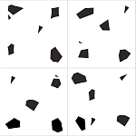 Плитка с узором Осколки варинант исполнения - 1 | Loft Concept в Саратове