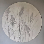 Ботаническое панно Тростник 3 варинант исполнения - 1 | Loft Concept в Саратове