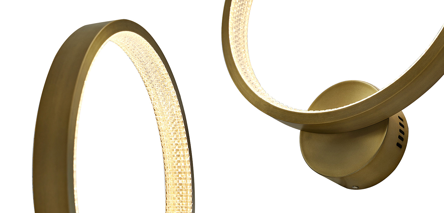 Бра Ring Light Gold Sconce Бра Ring Light Gold Sconce - Loft-Concept в Саратове
