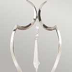 Бра с 2-мя лампами и подвеской из прозрачного стекла Elstead Lighting варинант исполнения - 5 | Loft Concept в Саратове