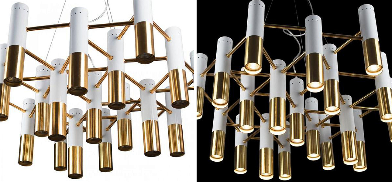 Люстра IKE Delightfull Pendant Белый цвет Диаметр 80 см Люстра IKE Delightfull Pendant Белый цвет Диаметр 80 см - Loft-Concept в Саратове