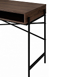 Стол рабочий в стиле лофт с ящиком и нишей для хранения Urban Style Space 2 варинант исполнения - 5 | Loft Concept в Саратове