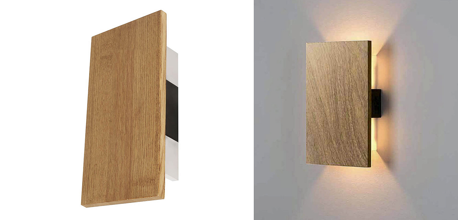 Бра Jordy Wooden Slab Wall Lamp Бра Jordy Wooden Slab Wall Lamp - Loft-Concept в Саратове