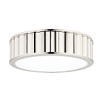 Потолочный светильник с гофрированным серебрянным абажуром Millennium варинант исполнения - 1 | Loft Concept в Саратове