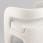 Кресло дизайнерское для лаунж зоны жемчужного цвета Pearl Lounge варинант исполнения - 5 | Loft Concept в Саратове