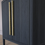 Современный Буфет Primo с 2 дверцами Черный дуб варинант исполнения - 5 | Loft Concept в Саратове