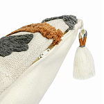 Подушка декоративная с вышивкой и кисточками Divine Abstractions варинант исполнения - 3 | Loft Concept в Саратове