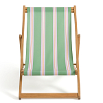 Шезлонг из акации и ткани Argentina варинант исполнения - 4 | Loft Concept в Саратове