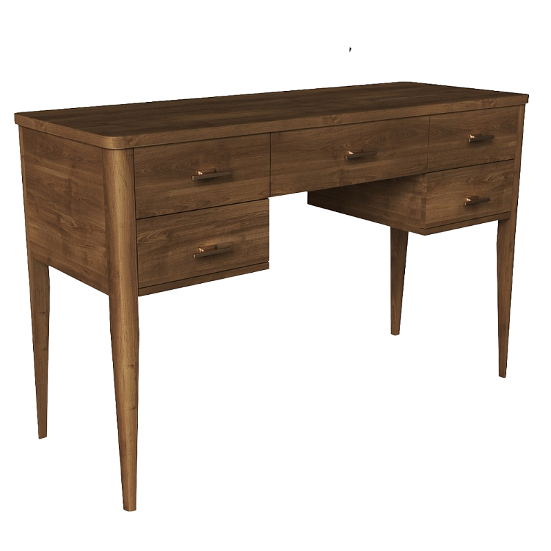 Стол письменный из массива бука Tasteful Furniture Коричневый Слоновая кость Стол письменный из массива бука Tasteful Furniture Коричневый Слоновая кость в Саратове | Loft Concept