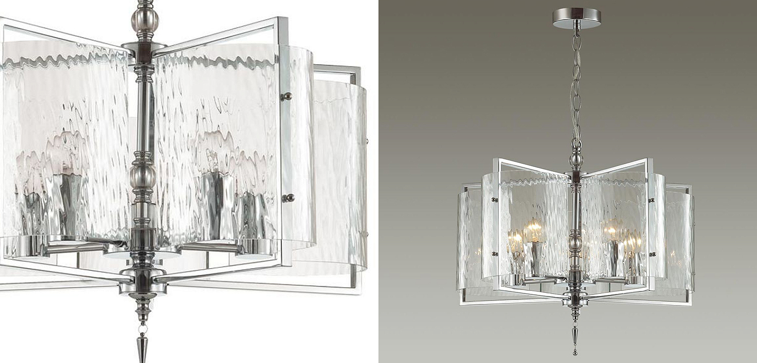 Люстра Karissa Chrome Chandelier 48 Люстра Karissa Chrome Chandelier 48 - Loft-Concept в Саратове