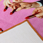 Коврик Seletti Lipstick Pink варинант исполнения - 1 | Loft Concept в Саратове