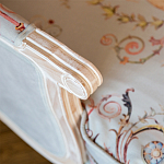 Кресло из массива бука серое с растительным орнаментом Raffael Floral Grey Armchair варинант исполнения - 3 | Loft Concept в Саратове