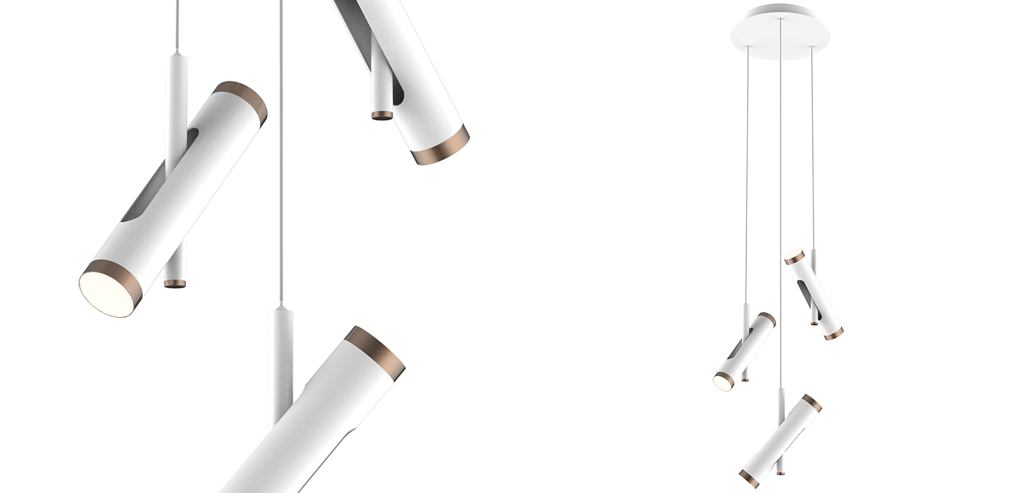 Люстра Rainer Chandelier Trio white Люстра Rainer Chandelier Trio white - Loft-Concept в Саратове