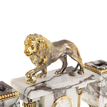 Настольный письменный набор из мрамора с декором в виде льва в подарочной упаковке Marble Accessory варинант исполнения - 3 | Loft Concept в Саратове