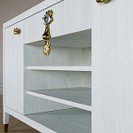 Комод-буфет Elsa Dreams White с открытыми полками   варинант исполнения - 7 | Loft Concept в Саратове