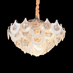 Люстра круглая с многослойными элементами в виде лепестков Embodiment варинант исполнения - 1 | Loft Concept в Саратове