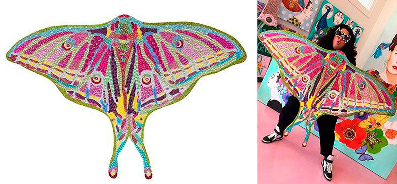 Картина “Spanish Moon Moth Butterfly Cut Out” Картина “Spanish Moon Moth Butterfly Cut Out” - Loft-Concept в Саратове