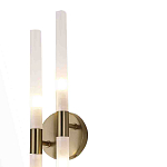 Бра с двумя цилиндрическими матовыми плафонами на круглом основании Delta Light варинант исполнения - 3 | Loft Concept в Саратове