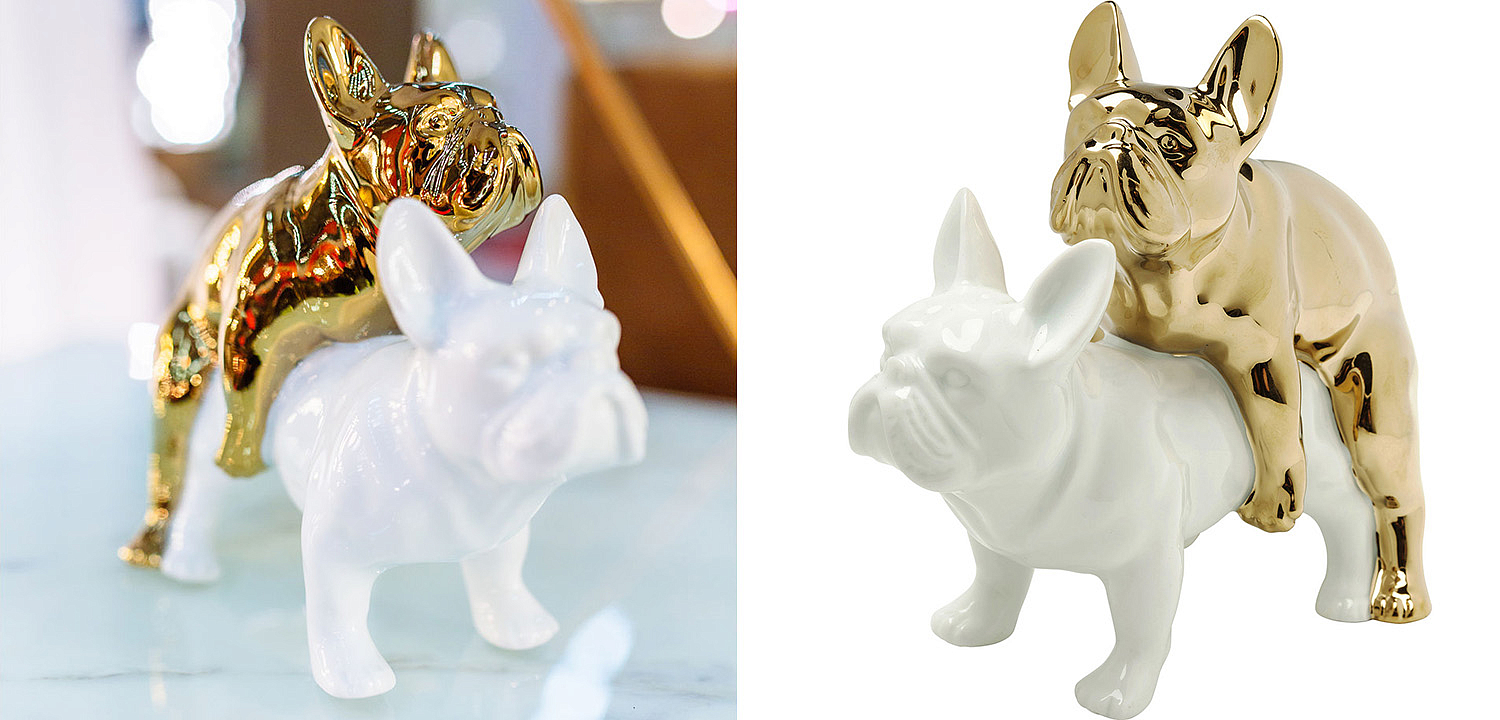 Статуэтка Bulldog Lovers Статуэтка Bulldog Lovers - Loft-Concept в Саратове
