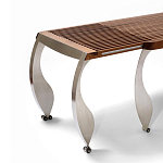 Дизайнерский раздвижной обеденный стол Poltronova Split Dining Table варинант исполнения - 2 | Loft Concept в Саратове