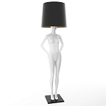 Лампа MANNEQUIN LAMP с абажуром созерцание силуэта варинант исполнения - 1 | Loft Concept в Саратове